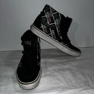 Vans Nintendo NES Controller Game Over Hightop Skate Shoes Mens 11.5